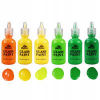 Glasfarben-Set Phoenix - 18 x 30 ml