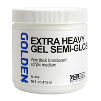 GOLDEN Extra Heavy Gel Semi-Gloss extra dickflüssiges Acrylgel halbglänzend