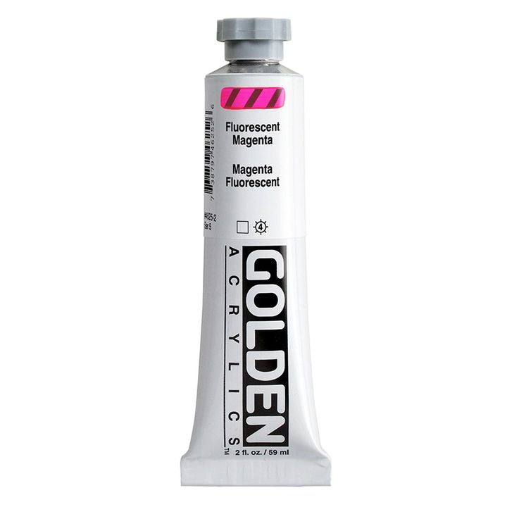 GOLDEN Heavy Body Fluorescent Acrylfarbe in 59 ml Tube | ARTMIE