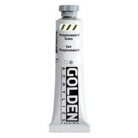 GOLDEN Heavy Body Phosphoreszierende Acrylfarbe 118 ml leuchtet im Dunkeln | ARTMIE
