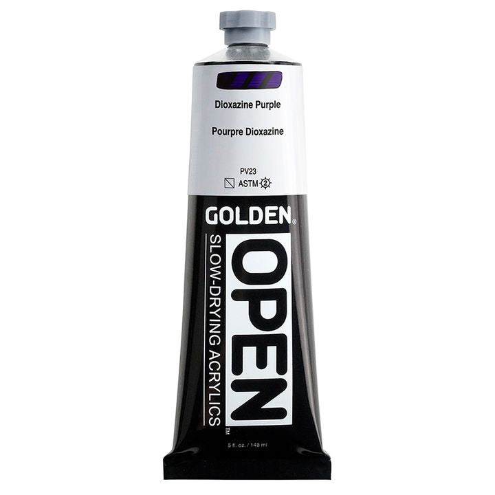 GOLDEN OPEN Slow-Drying Acrylfarbe 148 ml – 7005 Anthrachinonblau