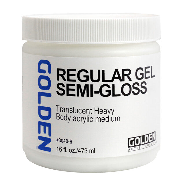 GOLDEN Regular Gel Semi-Gloss Acrylgel Seidenglänzend