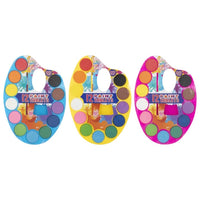 Grafix 12-Farben-Aquarellpalette mit Pinsel | Standard