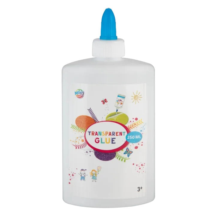 GRAFIX Transparenter Hobby-Kleber - Klarer Bastelkleber 250 ml