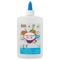 GRAFIX Transparenter Hobby-Kleber - Klarer Bastelkleber 250 ml