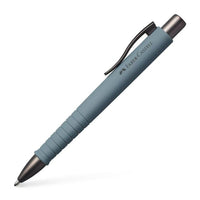 Faber-Castell Poly Ball XB Kugelschreiber mit blauer Tinte | verschiedene Designs | stadtaufbereitungs-grau