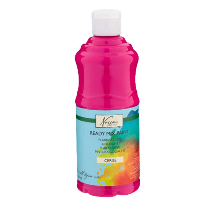 Nassau Gouachefarben - 500 ml | verschiedene Farbtöne | cerise