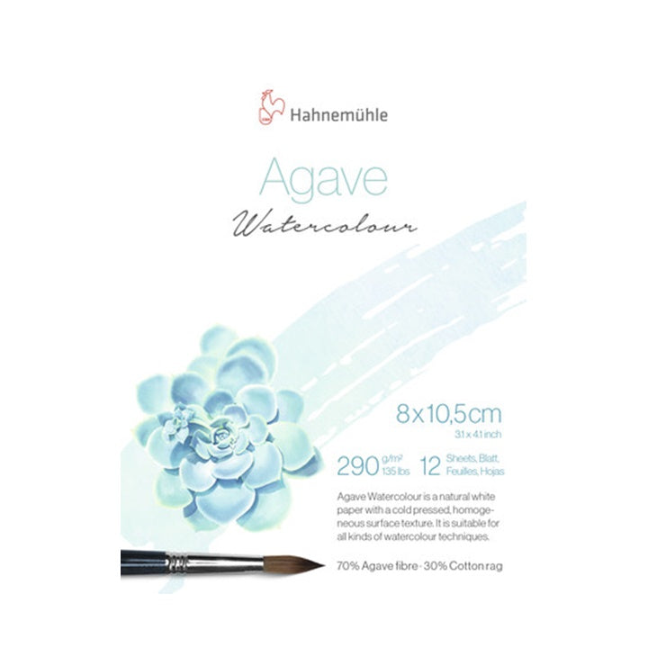 Hahnemühle Agave Aquarellblock für professionelle Aquarellmalerei | ARTMIE