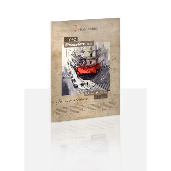 Hahnemühle Toned Watercolor Block in Beige für Aquarellmalerei | ARTMIE
