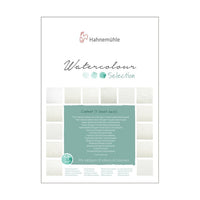 Hahnemühle Watercolour Selection Aquarellblock zum Testen verschiedener Papieroberflächen | ARTMIE