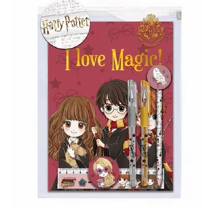 Harry Potter Notizbuch-Set mit Schreibzubehör für Fans | ARTMIE
