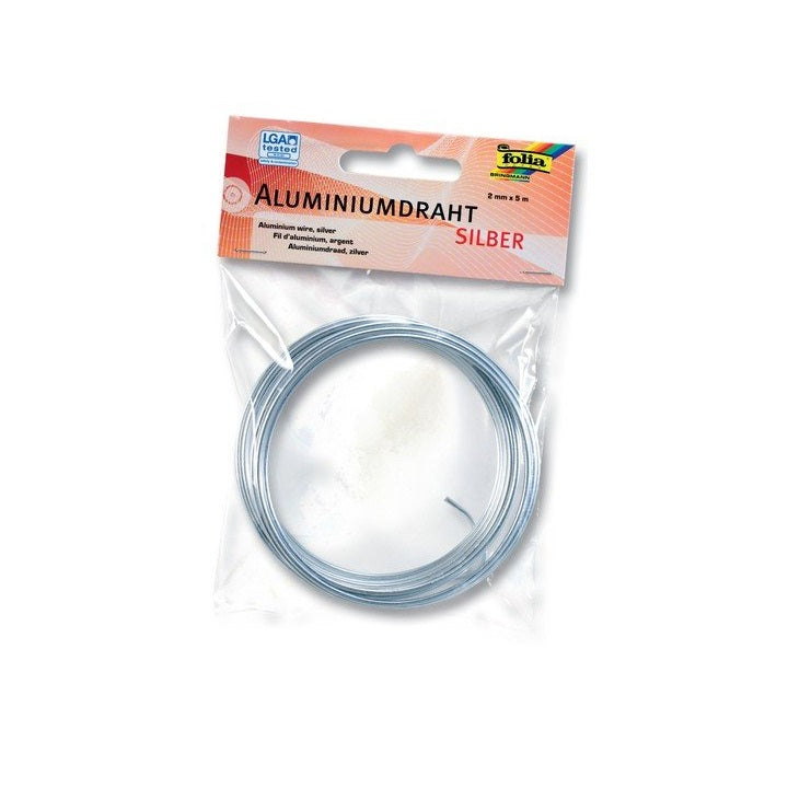Aluminiumdraht Folia 2 mm x 5 m | verschiedene Farben