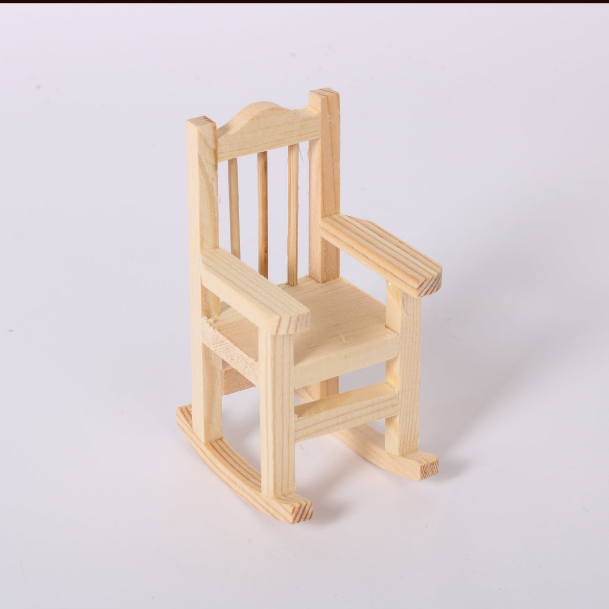 Holz-Schaukelstuhl Pentart 6x6x10 cm