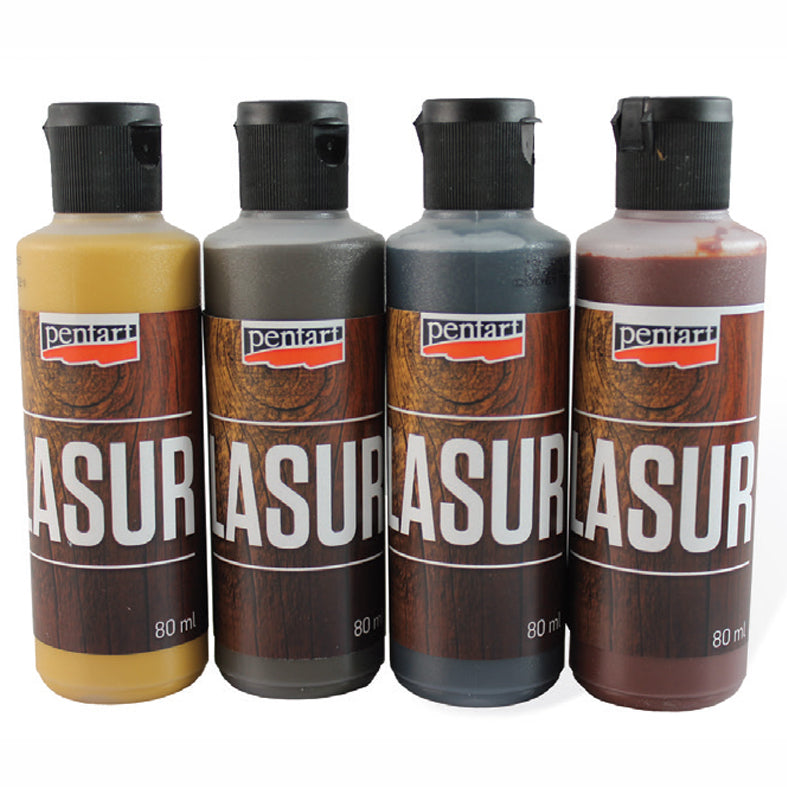 Holzlasur in 80 ml Flasche für kreative Holzprojekte | ARTMIE