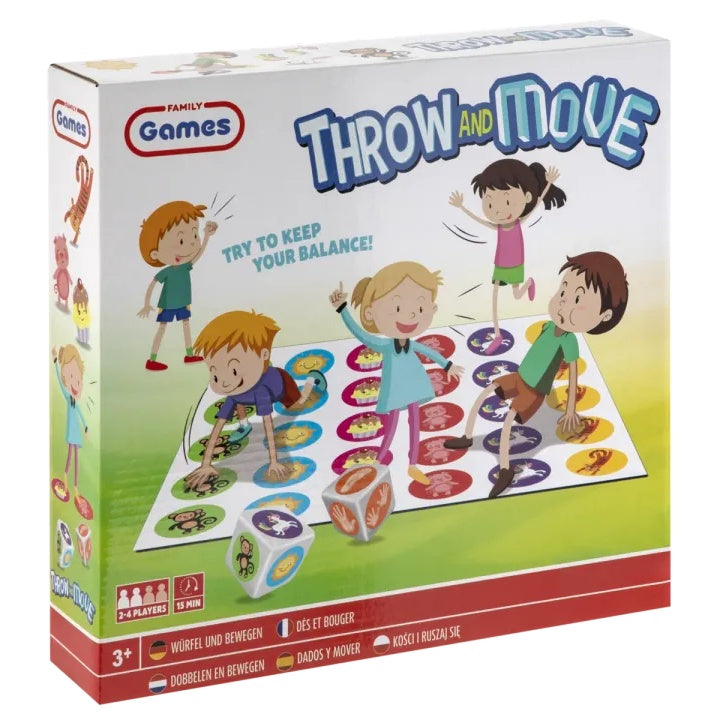 Throw &amp; Move Twister-Style Activity Game von GRAFIX