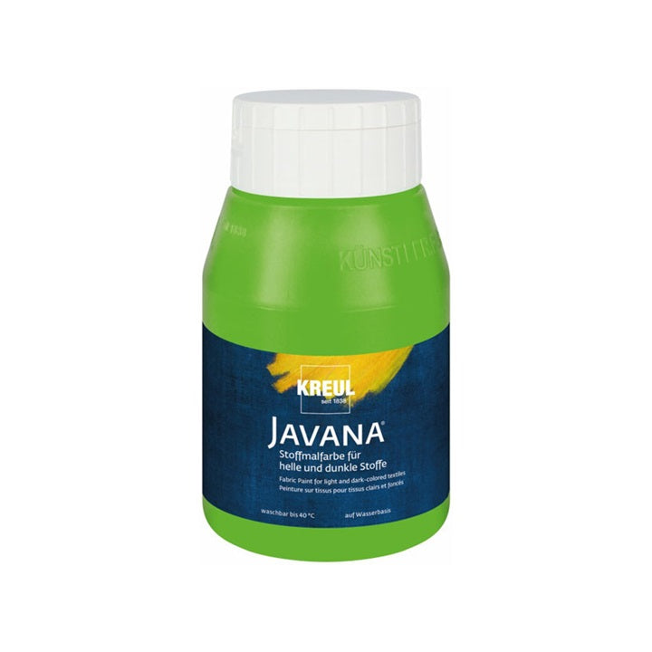 Javana Stoffmalfarbe für helle und dunkle Textilien 500 ml Flasche | ARTMIE