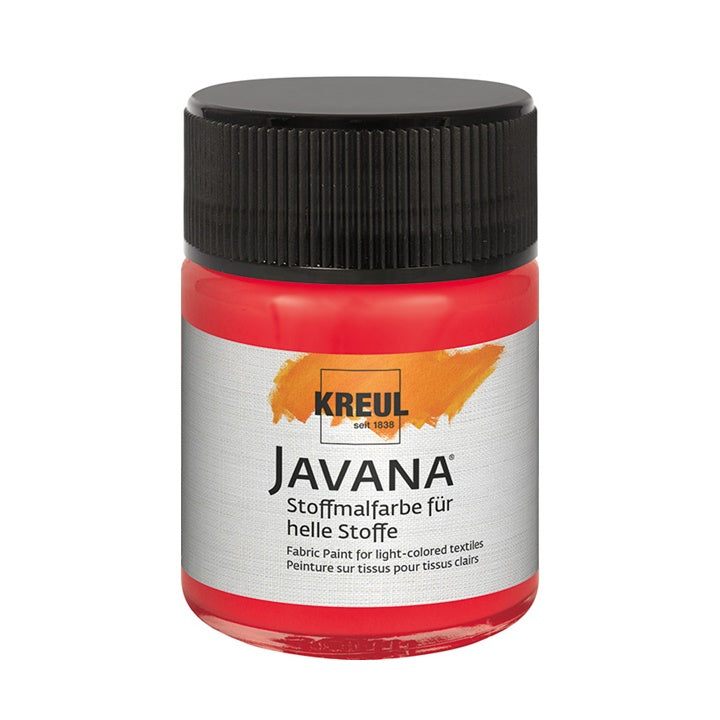JAVANA Stoffmalfarbe für helle Textilien 50 ml | verschiedene Farben — Bild 3