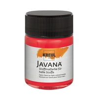 JAVANA Stoffmalfarbe für helle Textilien 50 ml | verschiedene Farben — Bild 3