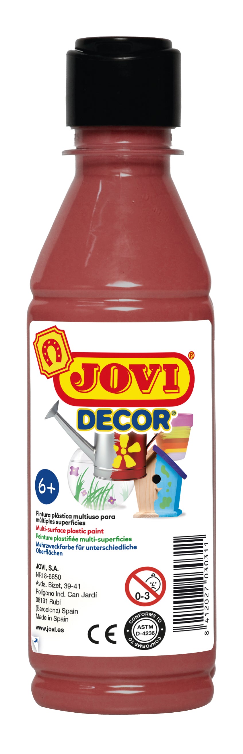 JOVI Jovidecor Acrylfarbe 250 ml – Braun