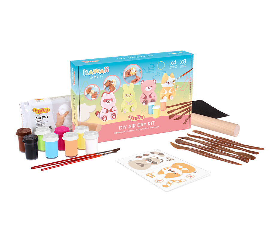 Modellierset Jovi Kawaii Kraft Zvieratká – 23-tlg.
