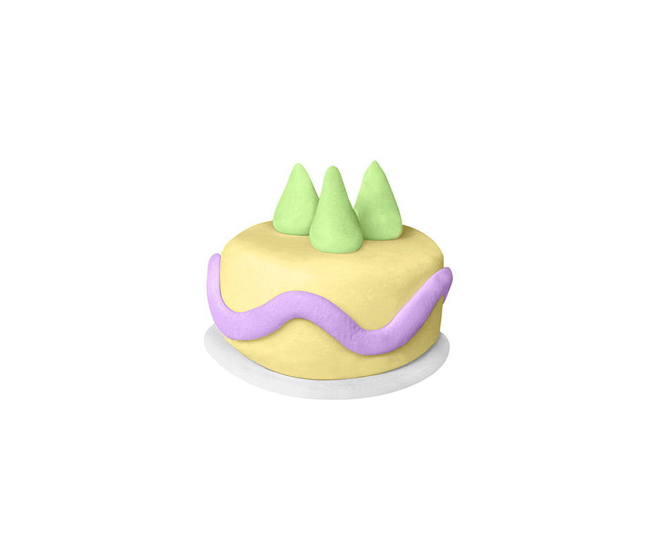 Natürliche Knete Jovi Kawaii 10 x 15 g
