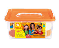 JOVI Kinderschminke Schulset 12 x 8 ml mit Zubehör