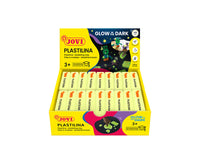 JOVI natürliche Knete leuchtet im Dunkeln 18 x 50 g