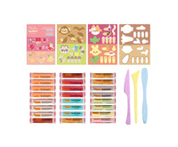 JOVI Play&Fun Kawaii pflanzliche Knetmasse im Koffer – Set mit Zubehör