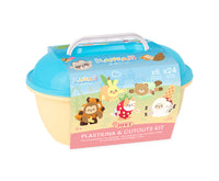 JOVI Play&Fun Kawaii pflanzliche Knetmasse im Koffer – Set mit Zubehör