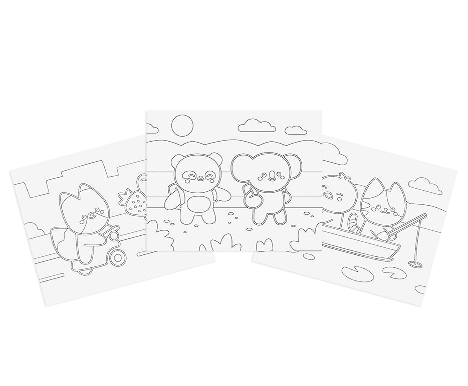 JOVI Play&Fun Kawaii Sandmalerei-Set – 12-tlg.
