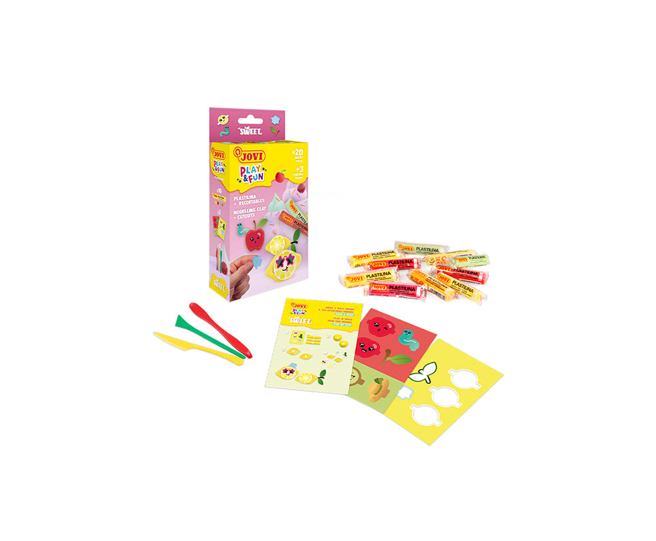 JOVI Play&Fun Mini Set mit natürlicher Knete