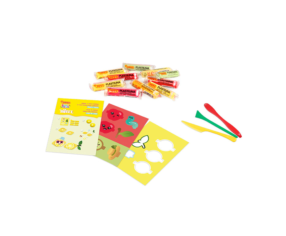 JOVI Play&Fun Mini Set mit natürlicher Knete