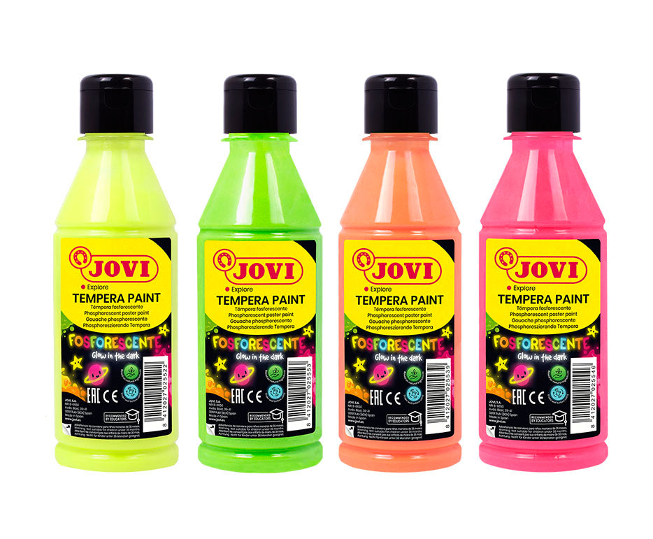 JOVI Premium Neon-Temperafarbe 250 ml