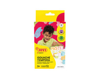 JOVI Premium Pastell-Gouachefarben 6 x 35 ml mit Pinsel