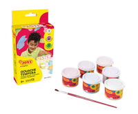 JOVI Premium Pastell-Gouachefarben 6 x 35 ml mit Pinsel