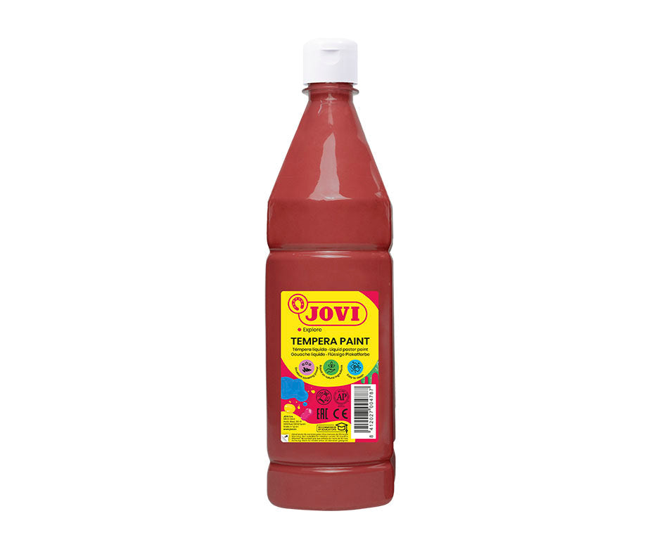 JOVI Premium Temperafarbe 1000 ml – Braun