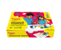 Jovi Premium Temperafarben 12 x 35 ml mit Pinsel