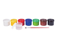 JOVI Premium Temperafarben 7 x 35 ml mit Pinsel
