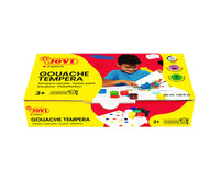 JOVI Premium Temperafarben 7 x 35 ml mit Pinsel