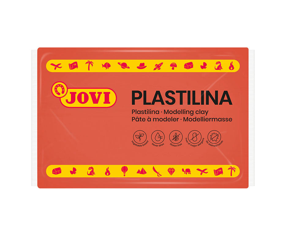 JOVI natürliche Knete 350 g – Braun
