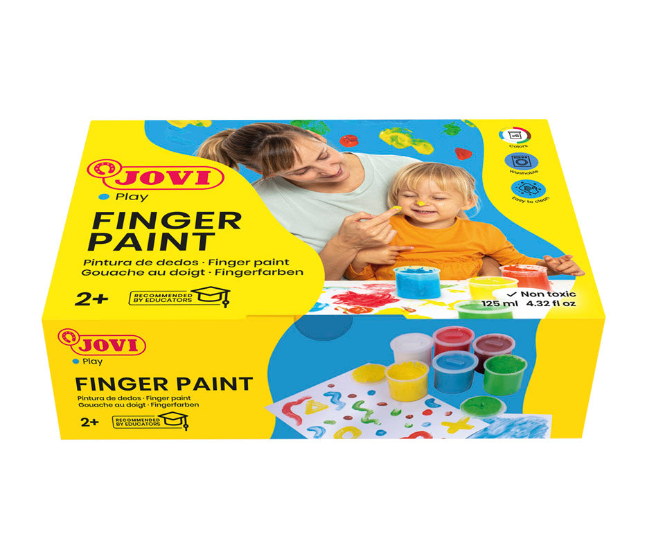 JOVI Fingermalfarben 6 x 125 ml