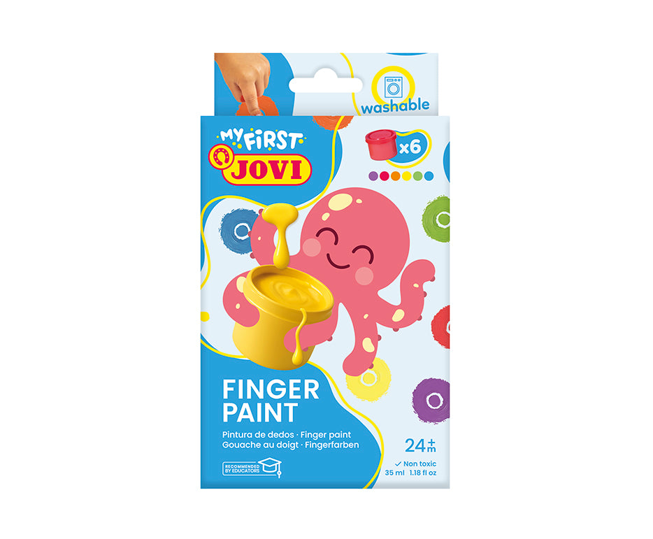 JOVI Fingerfarben 6 x 35 ml