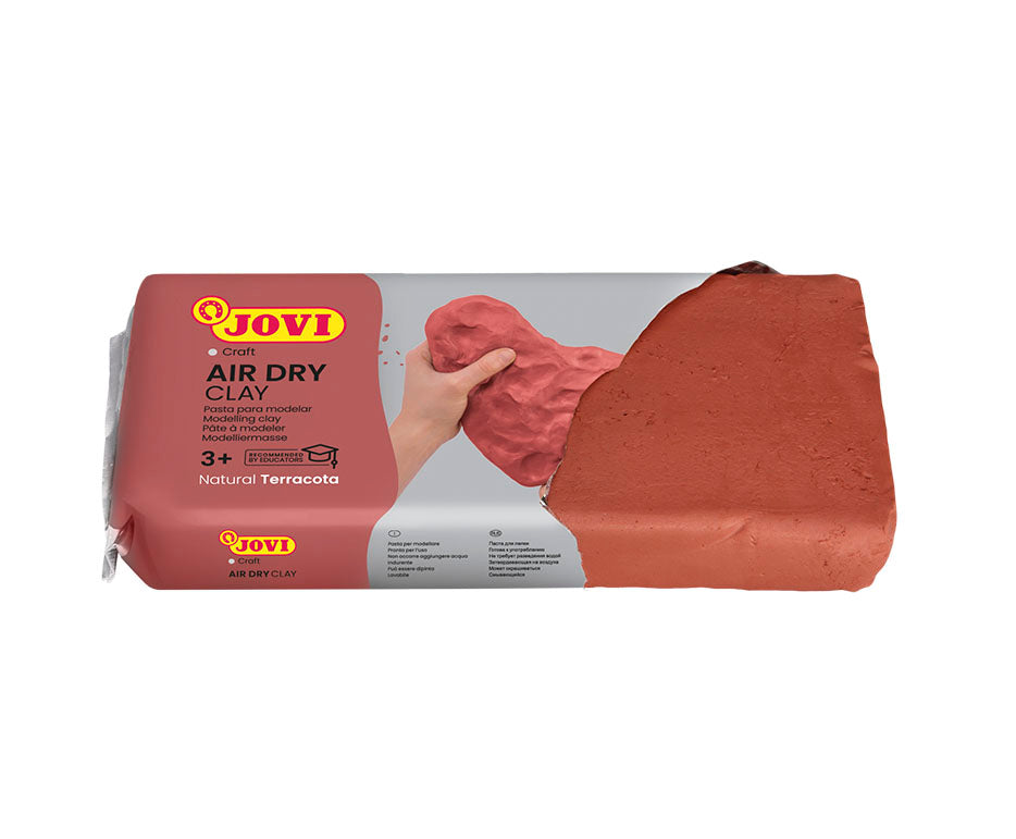 JOVI lufthärtende Modelliermasse 1000 g Braun