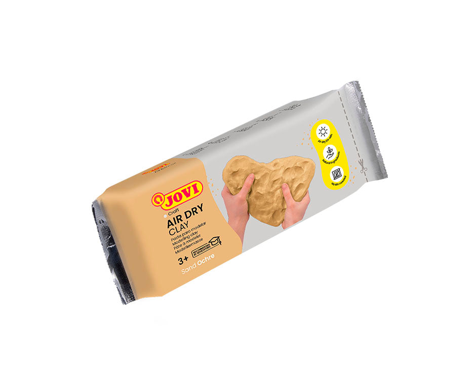 Lufthärtende Modelliermasse JOVI 1000 g Ocker