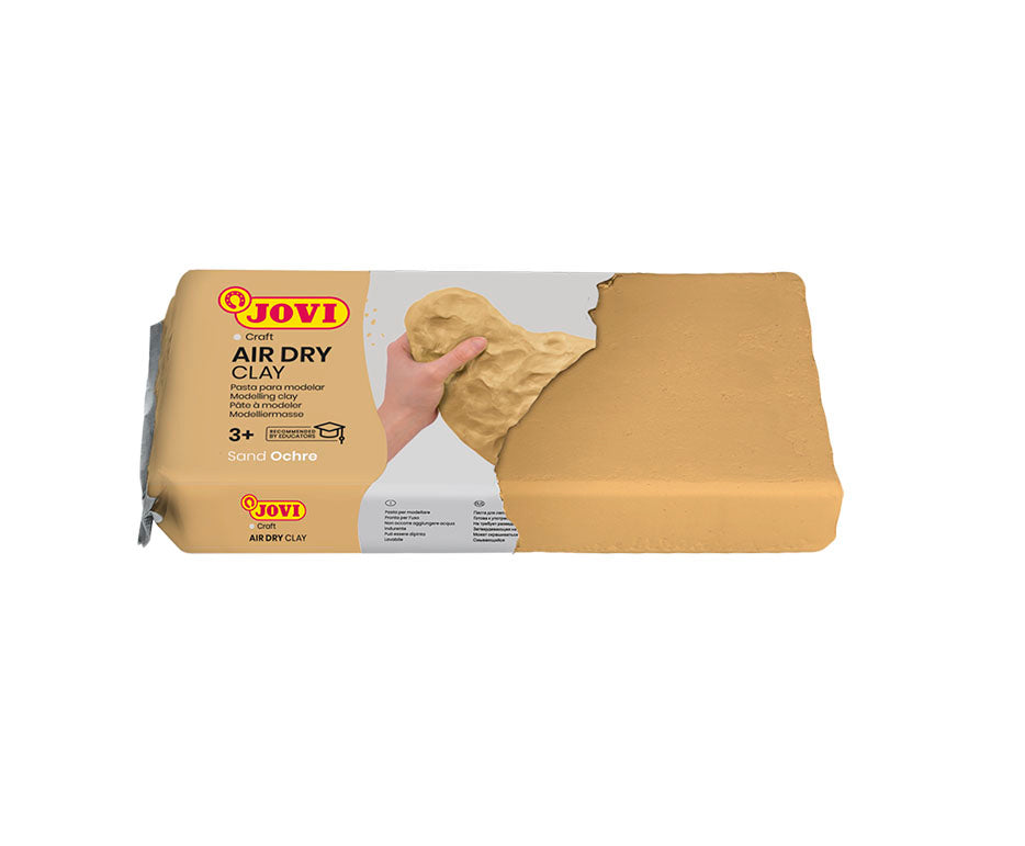 JOVI lufttrocknende Modelliermasse 250 g ocker