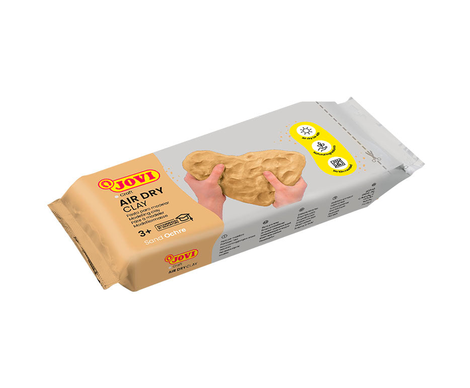 JOVI lufttrocknende Modelliermasse 250 g ocker