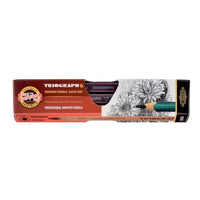 KOH-I-NOOR 1830 Jumbo-Dreikantstifte, 6 mm, 6er-Set | verschiedene Härtegrade