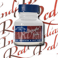 Winsor & Newton Kalligrafietusche 30 ml | verschiedene Farbtöne | weiß