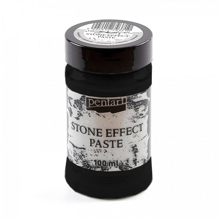 Pentart Stein-Effekt-Paste 100 ml – anthrazit