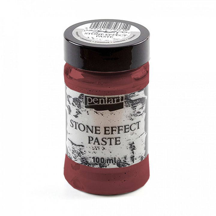 Pentart Stein-Effekt-Paste 100 ml – terrakotta